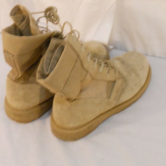 ROCKY 789 US MILITARY sz5/X-WIDE TAN BOOTS JC 60123